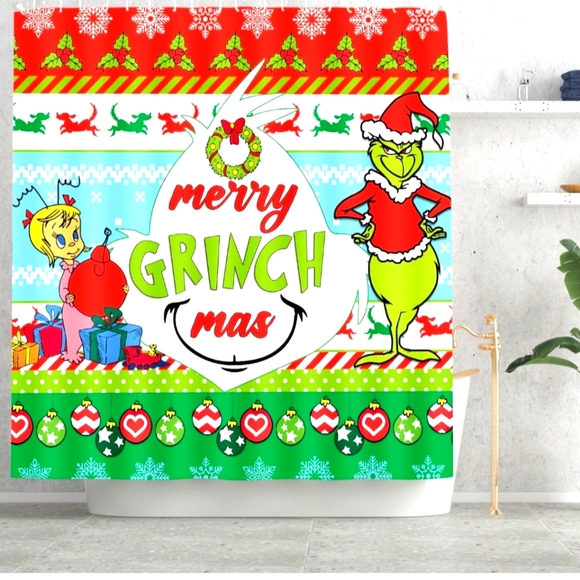 Grinch bathroom set 4 pc - Picture 6 of 7
